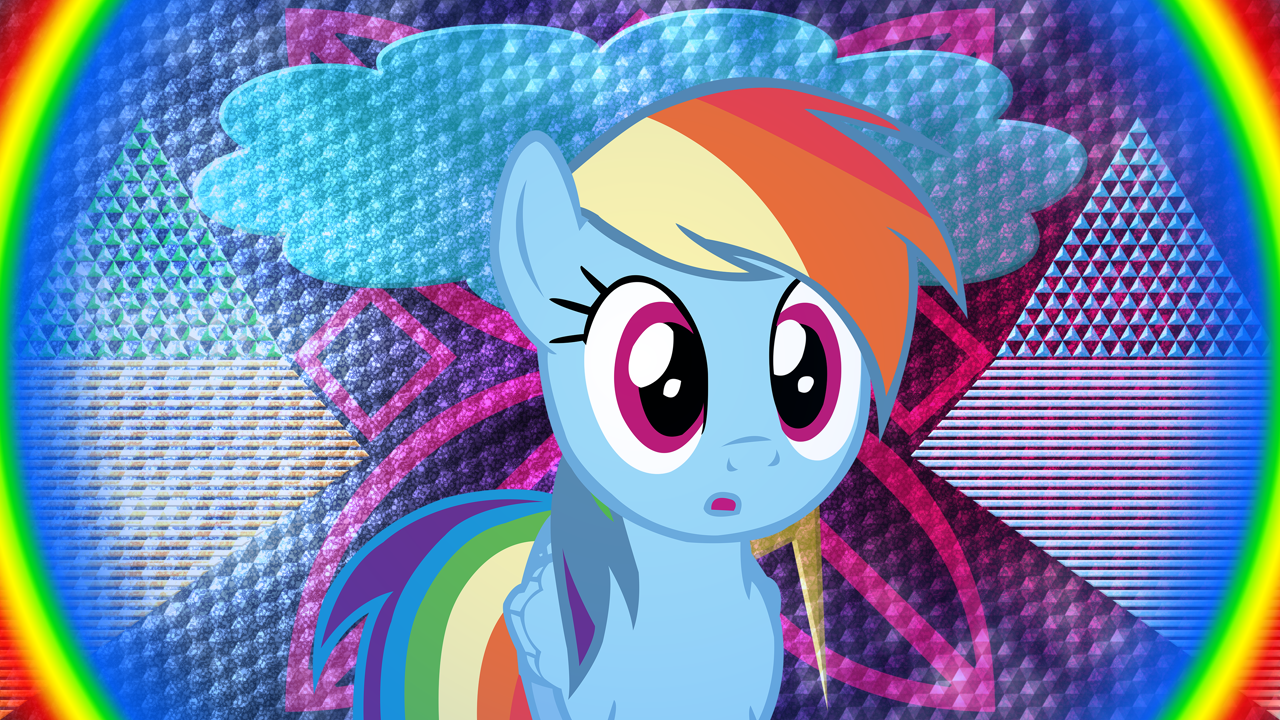 2516892 Safe Artistlaszlvfx Rainbow Dash Pony Solo Wallpaper