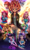 Size: 1280x2134 | Tagged: safe, artist:hanasakiyunarin, applejack, fluttershy, moondancer, pinkie pie, rainbow dash, rarity, sci-twi, sunset shimmer, trixie, twilight sparkle, fanfic:spectacular seven, equestria girls, g4, commission, cutie mark accessory, daydream shimmer, fiery wings, geode of empathy, geode of fauna, geode of shielding, geode of sugar bombs, geode of super speed, geode of super strength, geode of telekinesis, humane five, humane seven, humane six, magical geodes, open mouth, smiling, sword, weapon, wings