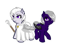 Size: 1109x819 | Tagged: safe, artist:neuro, oc, oc only, oc:carmen ebonshield, bat pony, fanfic:everyday life with guardsmares, 4chan, bat pony oc, bat wings, cloak, clothes, everyday life with guardsmares, simple background, slit pupils, staff, transparent background, wings