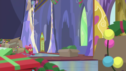 Size: 1280x720 | Tagged: safe, screencap, g4, my little pony best gift ever, background, liminal space, no pony, scenic ponyville, twilight's castle