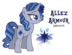 Size: 1207x916 | Tagged: safe, artist:gallantserver, oc, oc only, oc:allez armour, pony, unicorn, butt, female, mare, offspring, parent:rarity, parent:shining armor, parents:rariarmor, plot, simple background, solo, transparent background