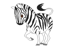 Size: 521x330 | Tagged: safe, artist:xleadmarex, oc, oc only, zebra, simple background, solo, transparent background