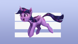 Size: 3264x1836 | Tagged: safe, artist:vanillaghosties, twilight sparkle, alicorn, pony, g4, cute, female, folded wings, happy, mare, open mouth, smiling, solo, twiabetes, twilight sparkle (alicorn), wings