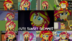 Size: 1966x1105 | Tagged: safe, edit, edited screencap, editor:quoterific, screencap, pinkie pie, sunset shimmer, twilight sparkle, pony, unicorn, a fine line, epic fails, equestria girls, equestria girls specials, g4, my little pony equestria girls, my little pony equestria girls: better together, my little pony equestria girls: forgotten friendship, my little pony equestria girls: friendship games, my little pony equestria girls: legend of everfree, my little pony equestria girls: mirror magic, my little pony equestria girls: rainbow rocks, my little pony equestria girls: summertime shorts, book, crying, cute, geode of empathy, magical geodes, shimmerbetes