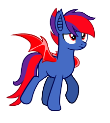 Size: 1128x1260 | Tagged: safe, artist:lr-studios, artist:raini-bases, artist:riariirii2, oc, oc only, bat pony, pony, base used, bat pony oc, bat wings, frown, looking up, simple background, solo, transparent background, wings