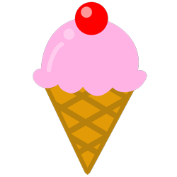 Size: 1003x1003 | Tagged: safe, artist:amgiwolf, oc, oc only, cutie mark, cutie mark only, food, ice cream, ice cream cone, no pony, simple background, transparent background