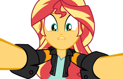 Size: 3050x1966 | Tagged: safe, artist:riariirii2, sunset shimmer, equestria girls, g4, my little pony equestria girls: friendship games, clothes, female, simple background, solo, transparent background
