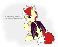 Size: 2438x1976 | Tagged: safe, artist:aaathebap, oc, oc only, oc:aaaaaaaaaaa, bat pony, cyborg, pony, bat pony oc, bat wings, cute, implants, male, simple background, solo, tail, transparent background, wings
