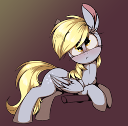 Size: 1834x1814 | Tagged: safe, artist:luxsimx, artist:yoditax, color edit, edit, derpy hooves, pegasus, pony, g4, colored, cute, derpabetes, female, mare, solo