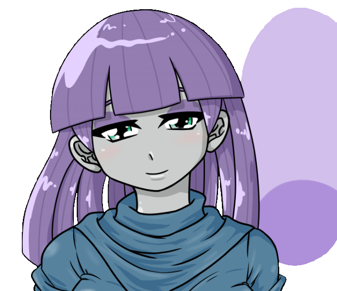 2518131 - safe, artist:batipin, maud pie, equestria girls, ..., animated,  gif, japanese, looking at you, open mouth, simple background, smiling,  solo, talking, talking to viewer, thank you, transparent background -  Derpibooru