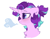 Size: 747x580 | Tagged: safe, artist:mirtash, starlight glimmer, pony, unicorn, g4, alternate hairstyle, breath, bust, chest fluff, ear fluff, female, fluffy, mare, portrait, profile, simple background, solo, white background