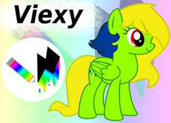 Size: 900x647 | Tagged: safe, artist:amgiwolf, oc, oc only, oc:viexy ams, pegasus, pony, eyelashes, female, mare, pegasus oc, reference sheet, smiling, solo, wings