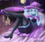 Size: 1300x1212 | Tagged: safe, artist:racoonsan, color edit, edit, editor:drakeyc, trixie, human, equestria girls, g4, absolute cleavage, anime, bed, bedroom eyes, breasts, busty trixie, candle, cape, choker, cleavage, clothes, colored, equestria girls edit, female, fire, full moon, hat, high heels, legs, looking at you, moon, night, sexy, shoes, skin color edit, socks, solo, thigh highs, window, witch, witch hat