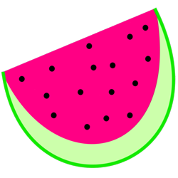 Size: 1003x1003 | Tagged: safe, artist:amgiwolf, oc, oc only, cutie mark, cutie mark only, food, no pony, simple background, transparent background, watermelon