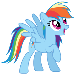 Size: 764x760 | Tagged: safe, artist:themightyshizam, rainbow dash, pony, g4, simple background, solo, transparent background, vector