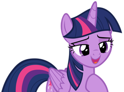 Size: 1280x949 | Tagged: safe, artist:andoanimalia, twilight sparkle, alicorn, pony, g4, the ending of the end, folded wings, simple background, solo, transparent background, twilight sparkle (alicorn), vector, wings
