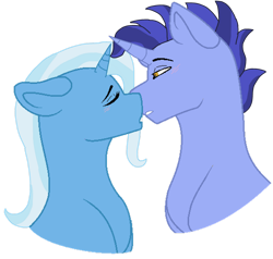 Size: 1280x1220 | Tagged: safe, artist:mlp-headstrong, hoo'far, trixie, g4, female, male, shipping, simple background, straight, transparent background, trixfar