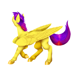 Size: 2946x2720 | Tagged: safe, artist:evgenya, oc, oc only, oc:shining glow, pegasus, pony, high res, male, pegasus oc, solo, wings