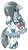 Size: 705x1271 | Tagged: safe, artist:batipin, marble pie, earth pony, semi-anthro, g4, arm hooves, clothes, cosplay, costume, cure white, floppy ears, hair over one eye, pretty cure, simple background, solo, transparent background