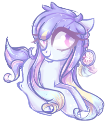 Size: 573x645 | Tagged: safe, artist:misspinka, oc, oc only, oc:dreamy, earth pony, pony, female, mare, simple background, solo, transparent background
