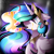 Size: 2048x2048 | Tagged: safe, artist:mychelle, princess celestia, pony, g4, high res, magic, solo