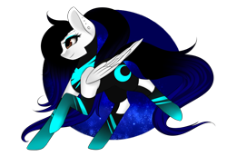 Size: 2900x2000 | Tagged: safe, artist:riariirii2, oc, oc only, oc:cyan crystal, pegasus, pony, high res, pegasus oc, simple background, transparent background, wings