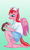 Size: 1838x3027 | Tagged: safe, artist:fermin-tenava, oc, oc only, oc:molly rose, pegasus, squirrel, anthro, plantigrade anthro, dormouse, female, nurse, solo