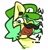 Size: 975x1026 | Tagged: safe, artist:goshhhh, oc, oc only, pony, facial hair, hat, luigi, male, moustache, solo, super mario bros.