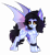 Size: 4600x5000 | Tagged: safe, alternate version, artist:xsatanielx, oc, oc only, oc:mitzy, bat pony, pony, robot, robot pony, bat pony oc, bat wings, commission, female, simple background, transparent background, wings