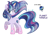 Size: 2725x2000 | Tagged: safe, artist:anno酱w, oc, oc:planet twinkle, pony, unicorn, base used, high res, horn, next generation, offspring, parent:flash sentry, parent:twilight sparkle, parents:flashlight, unicorn oc