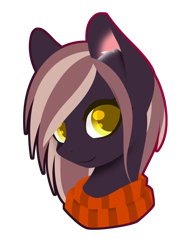 Size: 2148x2791 | Tagged: safe, artist:riariirii2, oc, oc only, earth pony, pony, bust, clothes, earth pony oc, high res, simple background, solo, transparent background