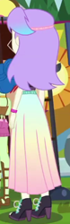 Size: 136x435 | Tagged: safe, screencap, snow flower, equestria girls, equestria girls series, g4, lost and pound, spoiler:eqg series (season 2), background human, clothes, cropped, feet, high heels, long skirt, open-toed shoes, shoes, skirt, toes