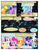 Size: 612x792 | Tagged: safe, artist:newbiespud, edit, edited screencap, screencap, applejack, fluttershy, pinkie pie, rainbow dash, rarity, twilight sparkle, changeling, earth pony, pegasus, pony, unicorn, comic:friendship is dragons, a canterlot wedding, g4, my little pony: friendship is magic, bust, comic, dialogue, edt, eyelashes, fangs, female, freckles, frown, mane six, mare, outdoors, running, screencap comic, unicorn twilight, worried