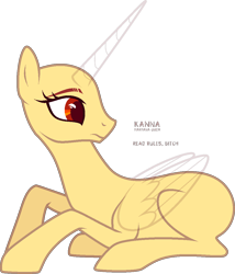 Size: 974x1138 | Tagged: safe, artist:teepew, oc, oc only, alicorn, pony, alicorn oc, bald, base, eyelashes, female, horn, looking back, lying down, mare, prone, signature, simple background, solo, transparent background, wings
