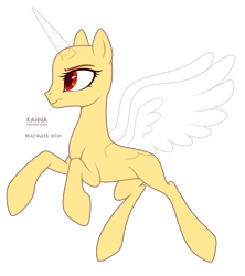 Size: 2560x2882 | Tagged: safe, artist:teepew, oc, oc only, alicorn, pony, alicorn oc, bald, base, concave belly, eyelashes, female, high res, horn, mare, rearing, signature, simple background, slender, solo, thin, transparent background, wings