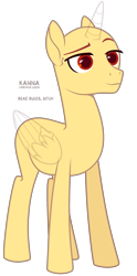 Size: 1443x2919 | Tagged: safe, artist:teepew, oc, oc only, alicorn, pony, alicorn oc, bald, base, horn, male, signature, simple background, solo, stallion, transparent background, wings