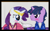 Size: 1280x790 | Tagged: safe, artist:bigsnusnu, rarity, twilight sparkle, comic:dusk shine in pursuit of happiness, g4, clothes, dress, dusk shine, female, gala dress, half r63 shipping, hiding, i love you, love confession, male, rule 63, ship:rarilight, ship:rarishine, shipping, straight, under the table