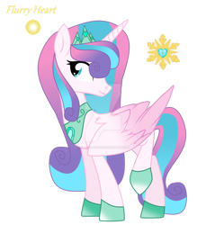 Size: 1280x1399 | Tagged: safe, artist:hate-love12, princess flurry heart, pony, g4, older, older flurry heart, simple background, solo, transparent background