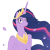 Size: 1000x1000 | Tagged: safe, artist:arareroll, twilight sparkle, alicorn, pony, g4, my little pony: friendship is magic, the last problem, crown, feather, jewelry, molting, older, older twilight, older twilight sparkle (alicorn), peytral, princess twilight 2.0, regalia, shocked, simple background, solo, transparent background, twilight sparkle (alicorn)