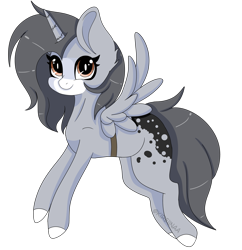 Size: 6431x6638 | Tagged: safe, artist:kireiinaa, oc, oc only, alicorn, pony, absurd resolution, female, mare, simple background, solo, transparent background