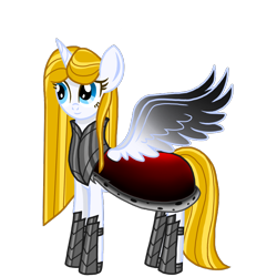 Size: 800x800 | Tagged: safe, artist:php185, oc, oc only, oc:sparkle light, alicorn, pony, 2021 community collab, derpibooru community collaboration, female, horn, mare, simple background, solo, transparent background, vector, wings