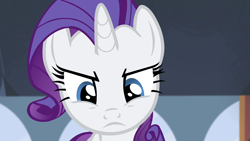 Size: 1920x1080 | Tagged: safe, screencap, rarity, pony, unicorn, for whom the sweetie belle toils, g4, angry, cute, female, madorable, mare, solo