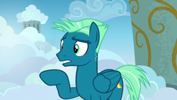 Size: 1920x1080 | Tagged: safe, screencap, sky stinger, pegasus, pony, g4, my little pony: friendship is magic, top bolt, male, solo, stallion