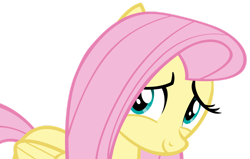 Size: 1280x815 | Tagged: safe, artist:andoanimalia, fluttershy, pegasus, pony, fame and misfortune, g4, adorable face, cute, daaaaaaaaaaaw, dat face, diabetes, female, hnnng, looking at you, mare, shyabetes, simple background, solo, transparent background, vector, weapons-grade cute