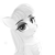 Size: 2000x2000 | Tagged: safe, artist:some_ponu, maud pie, earth pony, pony, g4, high res, monochrome, simple background, solo