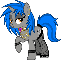 Size: 6000x5896 | Tagged: safe, artist:magister39, oc, oc only, oc:homage, pony, unicorn, fallout equestria, bedroom eyes, collar, concubine, female, jewelry, lidded eyes, mare, solo