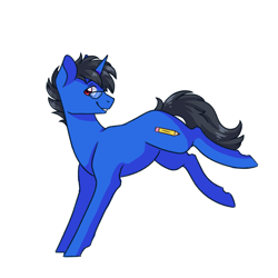 Size: 3000x3000 | Tagged: safe, artist:flaming-trash-can, oc, oc only, pony, unicorn, commission, high res, simple background, solo, white background, ych result