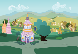 Size: 2947x2035 | Tagged: safe, artist:boneswolbach, g4, background, carousel boutique, high res, no pony, vector