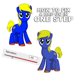 Size: 892x895 | Tagged: safe, oc, oc only, oc:bronydanceparty, earth pony, pony, male, op is a duck, op is trying to start shit, simple background, white background
