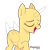 Size: 1296x1300 | Tagged: safe, artist:teepew, oc, oc only, alicorn, pony, g4, alicorn oc, bald, base, eyelashes, eyes closed, female, horn, mare, open mouth, raised hoof, signature, simple background, smiling, solo, transparent background, wings